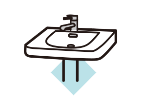 洗面台の排水口