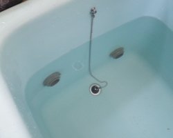 残り湯で風呂釜の洗浄も簡単